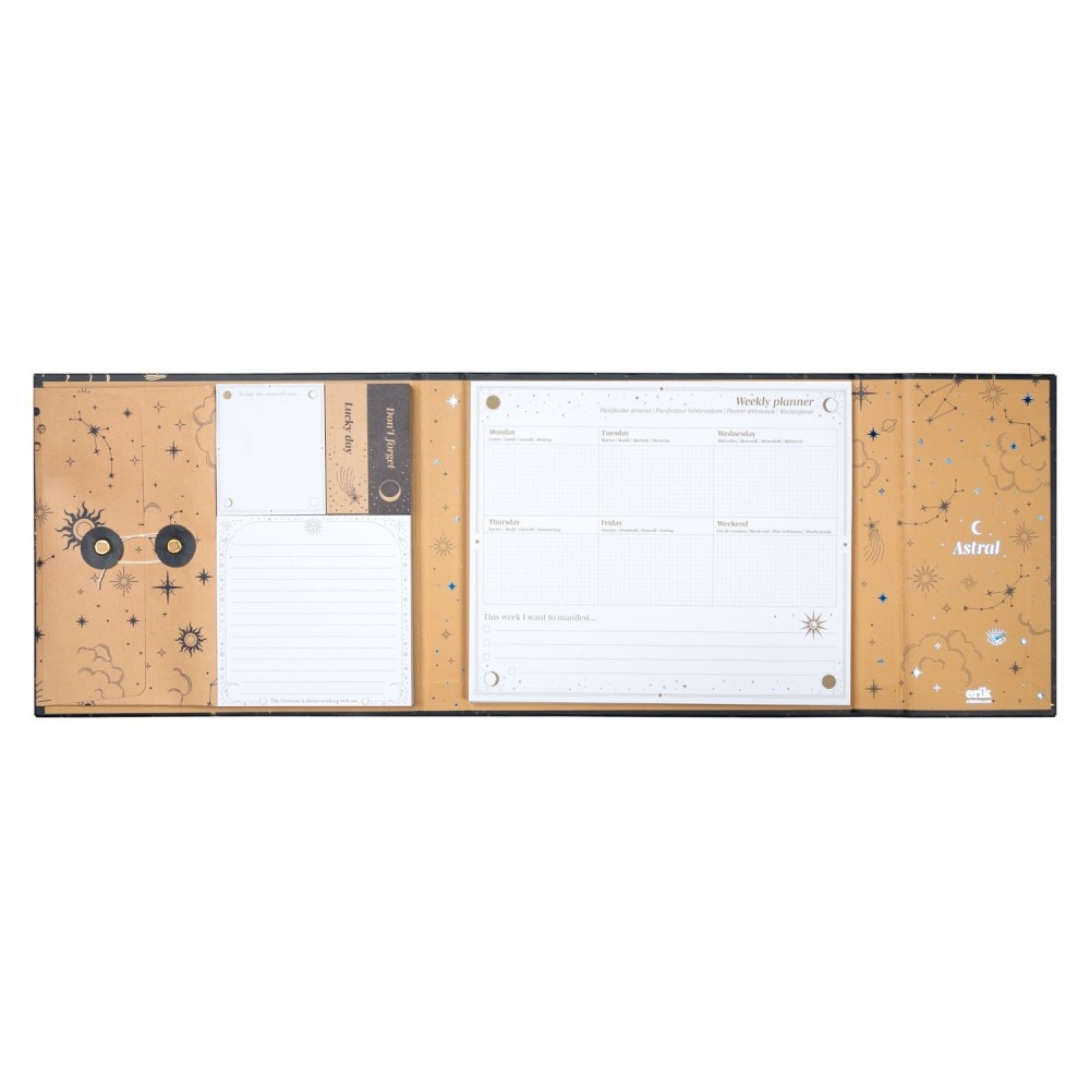 Grupo Erik - Astral Weekly With PostIt Notes Planer/Organisator - Mehrfarben